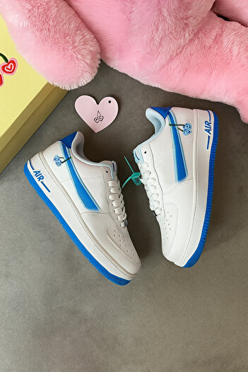 MYZENNE Happy Valentines Day Kirazlı Snaker Spor Ayakkabı