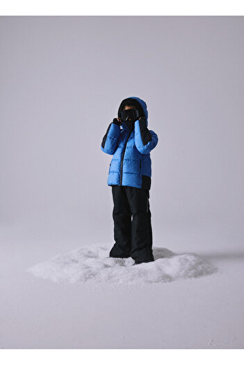 name ıt Siyah Erkek Çocuk Lastikli Kayak Pantolonu NKNSNOW10 PANT SOLID 1FO NOOS