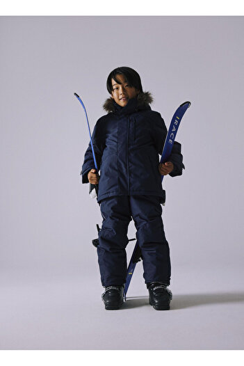 name ıt Lacivert Erkek Bebek Lastikli Kayak Pantolonu NKNSNOW10 PANT SOLID 1FO NOOS
