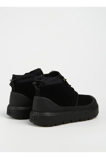 UGG Siyah Erkek süet Bot 1143991 M CLASSIC ULTRA MINI