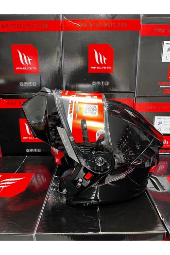 MT Helmets Genesis Sv solid kask çene açılır