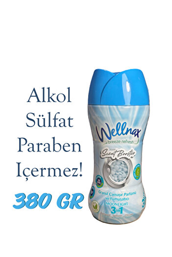 Wellnax breeze refresh GRANÜL ÇAMAŞIR PARFÜMÜ VE YUMUŞATICISI - Moonlight 380 gram 30 yıkama (1 adet)