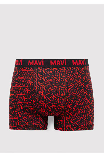 Mavi Printed Red Boxer 0911849 -25111