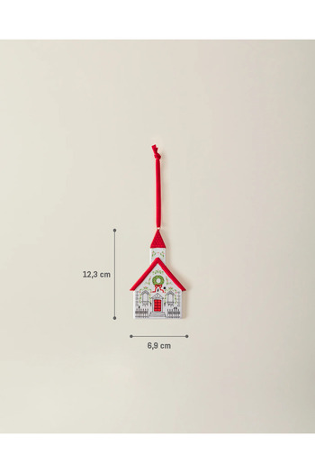 Madame Coco Frost-Baumschmuck - Weiß