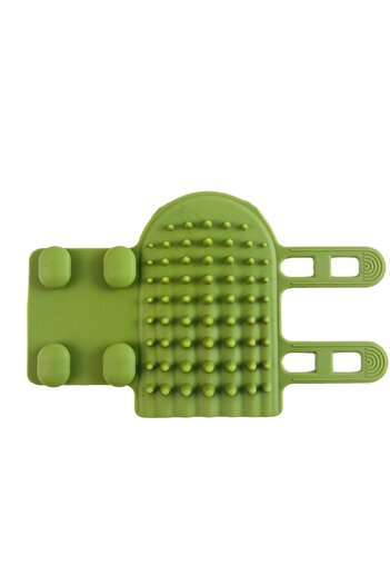 Choice green Pet Cat Hair Removal Massage Comb Cats Scratching Rubbing Brush kitten Grooming Self Cleaning
