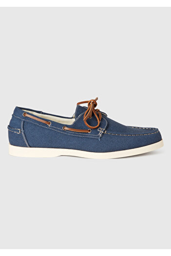 United Colors of Benetton Erkek Lavanta Mavisi Loafer