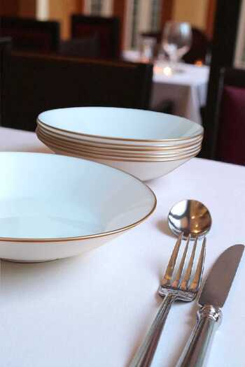 IKEA Oftast 20 cm Gilded Pit Dinner Plate