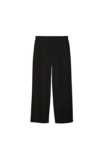Puma 688081-01 Ess Nature 2.0 Logo Pants Women's Sweatpants Black