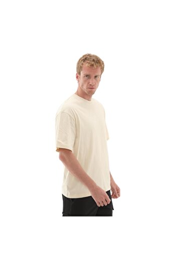 Timberland B0A5Mntefl1-R Hampthon Tonal Stack Logo Tee Men's T-Shirt S &amp; Uuml;Tl &amp; Coffee