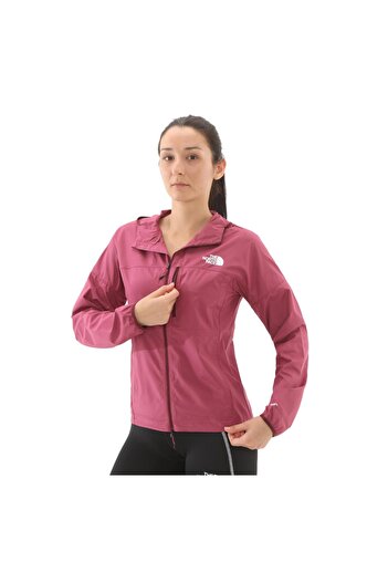 THE NORTH FACE F0A87206EO1-R The North Face W Higher Run Wind Jacket Γυναικείο αδιάβροχο-R &amp; uuml; ζαγκράκι Μπορντό