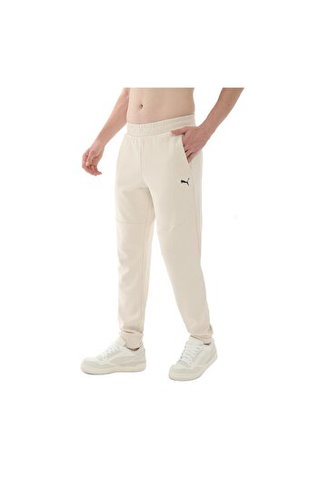 Puma 684601-87 Tech Pants Ανδρικό Φούτερ Κρεμ