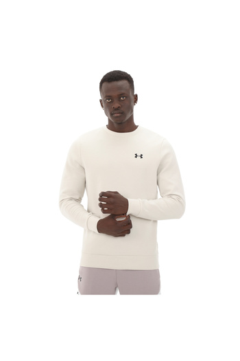Under Armour A 1389351 -110 Ua Unstoppable Flc Crew Eu Men's Sweatshirt White