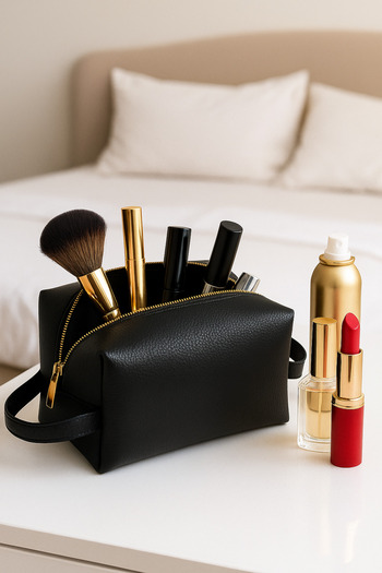 FDF STORE Makeup Cosmetic Portfolio Travel Case