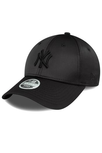 NEW ERA New York Yankees Satin 9Forty Жіноча чорна кепка