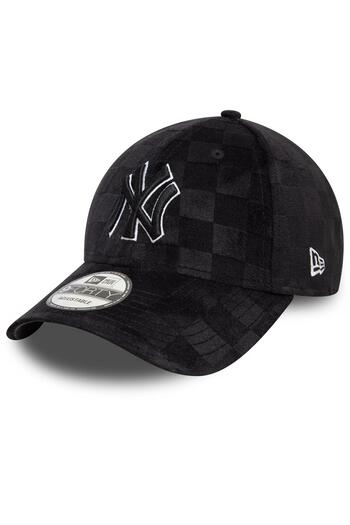 NEW ERA 60595442-R Tonal Check 9Forty Neyyan Blk Hat Black