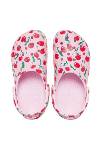 Crocs 211008-6ZW Класически чехли с мотив „Свежи плодове“ Pembe