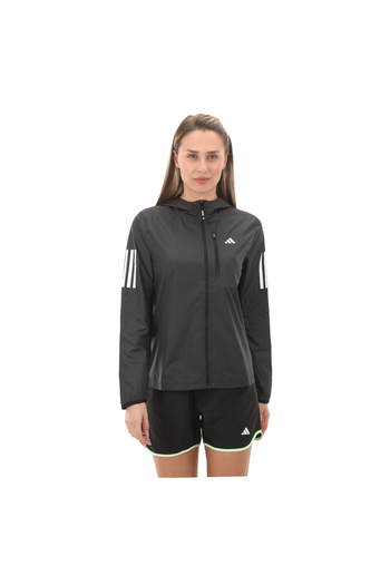 adidas In1576-K Otr B Jkt Women's Raincoat-R &amp; Uuml;Ugliness Black