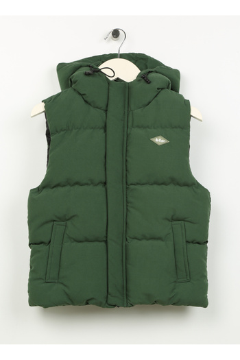 Lee Cooper Green Boy's Vest 241 Lcb 235001 New Caspian Green