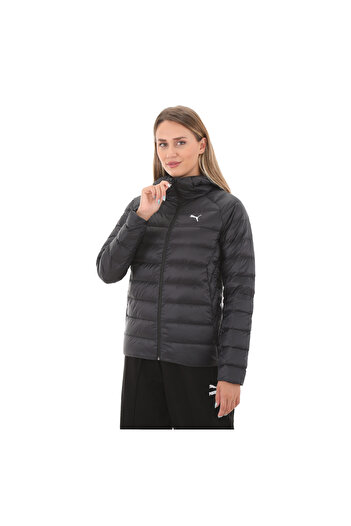 Puma 849407-01 Puma Packlite Black Women's Hooded Down Jacket