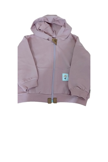 Fidekids Girls' Zippered Hooded 2-Piece Set