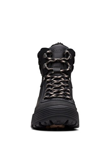 CLARKS Siyah Kadın Deri Outdoor Bot 26173821