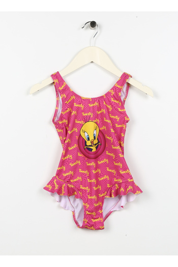 SLIPSTOP Pink Girl's Swimsuit Sm2312050719