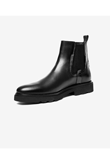 Greyder Erkek Siyah Hakiki Deri Casual Bot 3K1UB75149