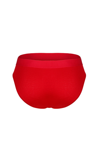 darkzone Men's Elastic Bamboo Red Boxer Dznbm6306