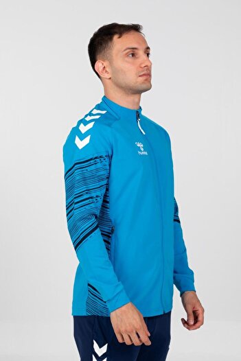 hummel Line Kamp Eşofman Üstü Turkuaz