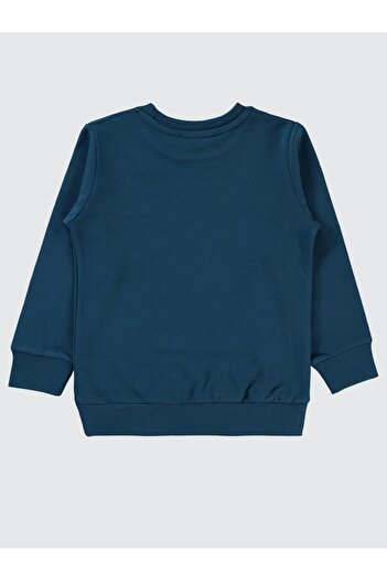 Civil Boys Erkek Çocuk Sweatshirt 2-5 Yaş Koyu Petrol