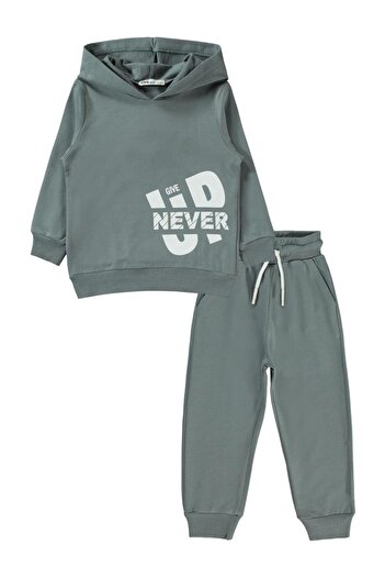 Civil Boys Boy's Tracksuit Set 2-5 Years Smoked