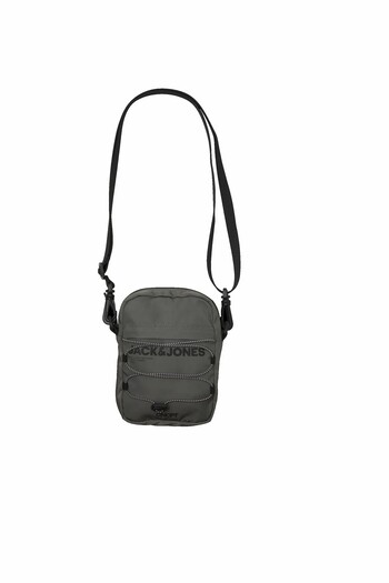 Jack & Jones Men's Gray Jaczitrus Big Slingbag Bag 12271874-Castorgra
