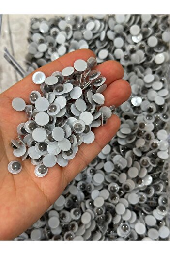 miraylahobi 8 mm Moving Eye Black 50 Pairs