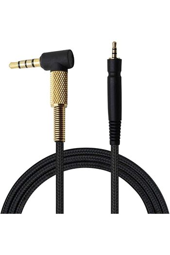 PadForce Audio Cable for Sennheiser GSP300, GSP350, GSP600 headphones, Jack 3.5mm to Jack 2.5mm