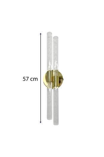 BACKHOME Bh Bubblelight Dubble Şık Ve Zarif Modern Led Duvar Aplik Gold Pilli