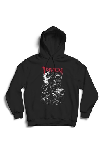 The Fame Trivium Sr01 - Суитшърт с качулка за рок метъл група