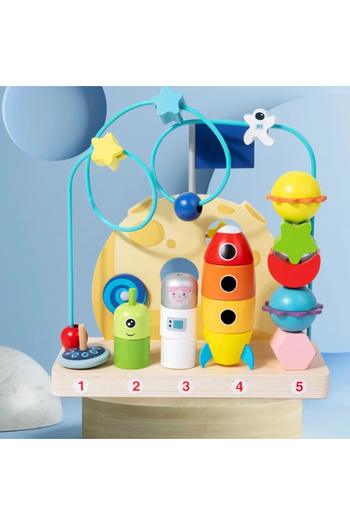 Ludinoo Wooden space toy – Space Explorers |