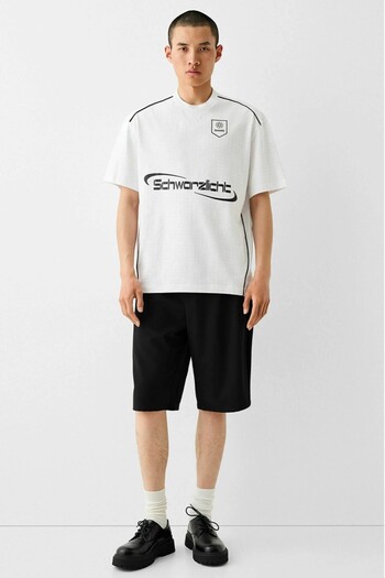 Super Rare Schwarzlicht Oversize Men's Jersey T-Shirt