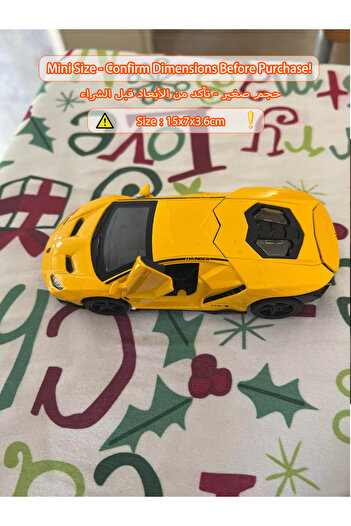 choice2 Yellow 1/32 Cars Toys Auto To Scale Lambor LP770 Diecast Model Cars Alloy Autos Toys Gift for Boys P