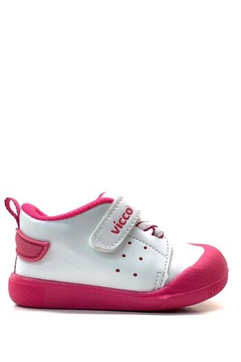Vicco Viccooli Orthopedic Baby Girl Fuchsia First Step Shoes