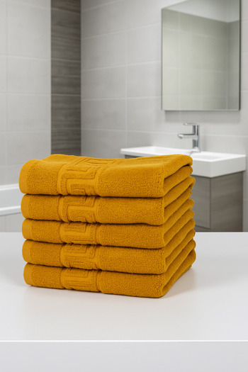 Truva Grup Set of 5 Towels 50/90 cm, Truva Greek
