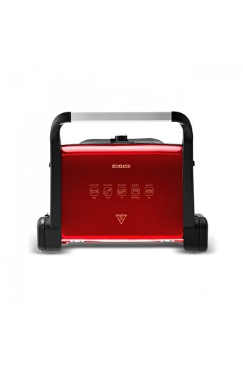 Karaca Gastro Classic Grill and Toaster Rouge Red