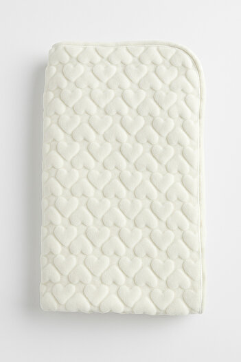 Mia Embossed Pattern Plush Baby Blanket 100x120 cm