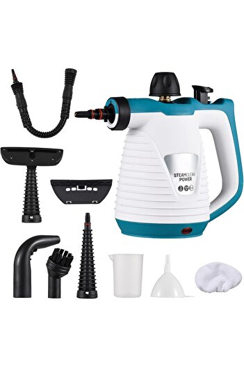 fulina Handheld Steam Cleaner 1050W High Temperature Pressurized Steam Cleaning Tool with 9PCS Accessory Po