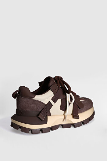 Lufian Yoko Women's Sneaker Shoes Brown