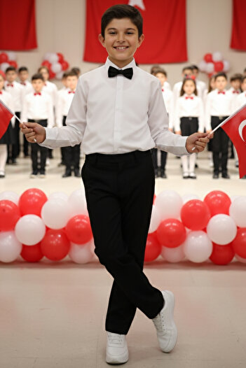 Parla Kids Boy's Milano Bow Tie Bottom Top Suit April 23 October 29 November 10 May Show Clothes