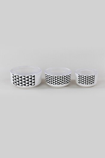 Keramika Trigon 3/4 Kera Storage Container 12-14-16 Cm 3 Pieces