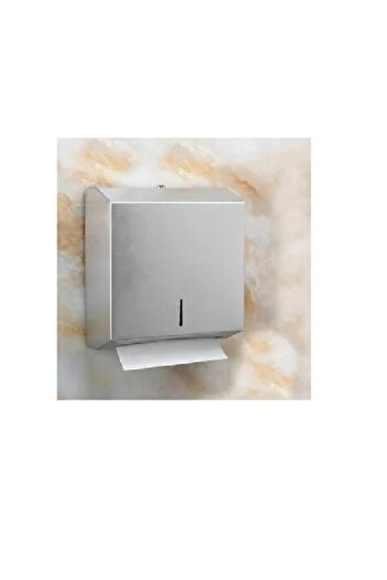 ZENVİVA 430 Stainless Steel Z-Fold Paper Towel Holder 400-Pack Dispenser Paper Towel Holder Paper Dispenser