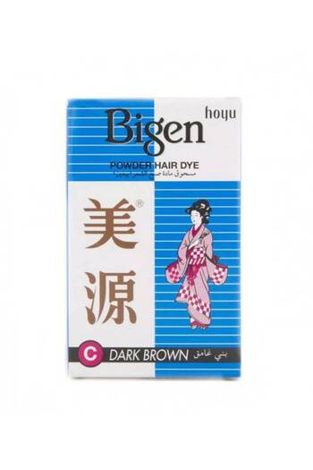 BİGEN Dark Black A Hair Dye Powder - 6g
