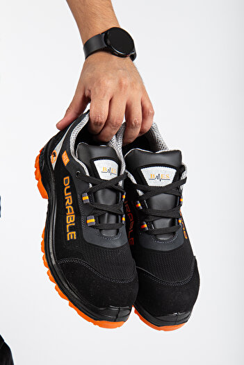 e&e Bmes Durable S1 Çelik Burunlu Spor İş Ayakkabısı 4 Mevsim Hafif Ve Rahat Spor İş Güvenlik Ayakkabısı
